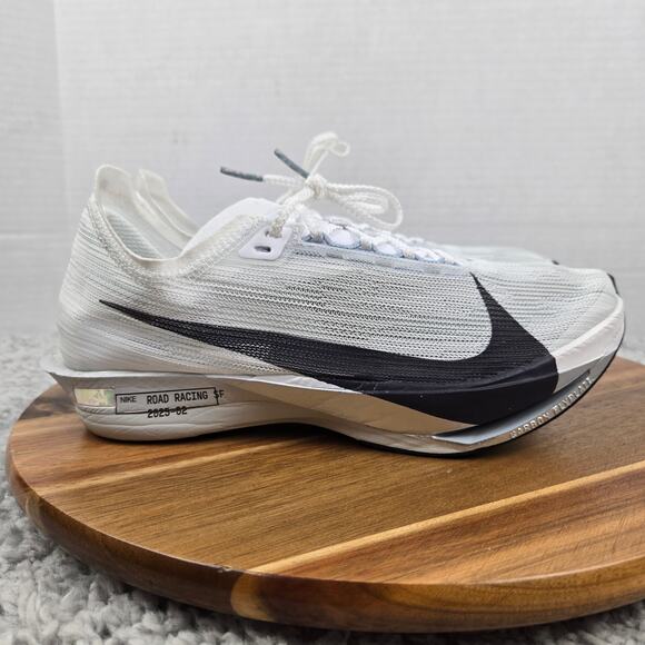 Nike Mens 6.5 ZoomX StreakFly 2 White Obsidian Platinum Running Shoe HF6416-100 - Picture 3 of 12